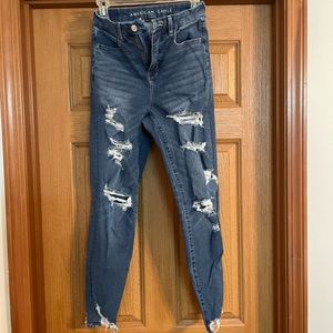 American Eagle, The Dream Jean, curvy- super hi-rise jegging